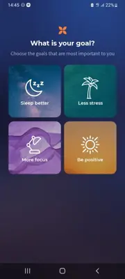 Meditation Moments android App screenshot 1